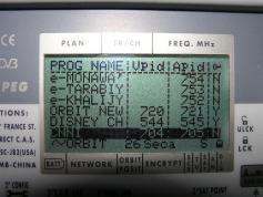 Eurobird 2 at 25.5 e _ fixed footprint _ 11 604 H Orbit Network _ NIT data