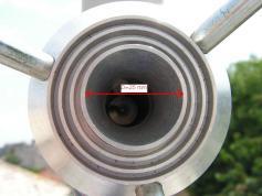 PF Pasat 240 cm FIX rozmer vlnovodu IN D=25 mm 07